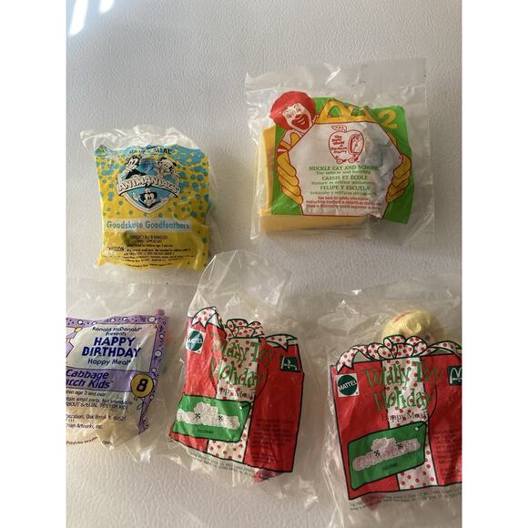 McDonald's Happy Meal Richard Scarry , Animaniacs Other Miscellaneous Figures - Picture 2 of 8